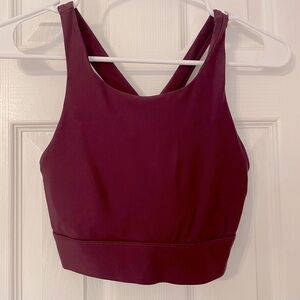 Fabletics burgundy bra
Size small